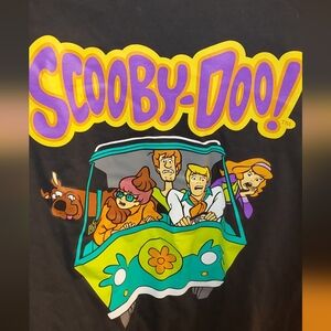 Scooby Doo Y2K Short Sleeve NWOT Delta Pro Weight Black Tee XL